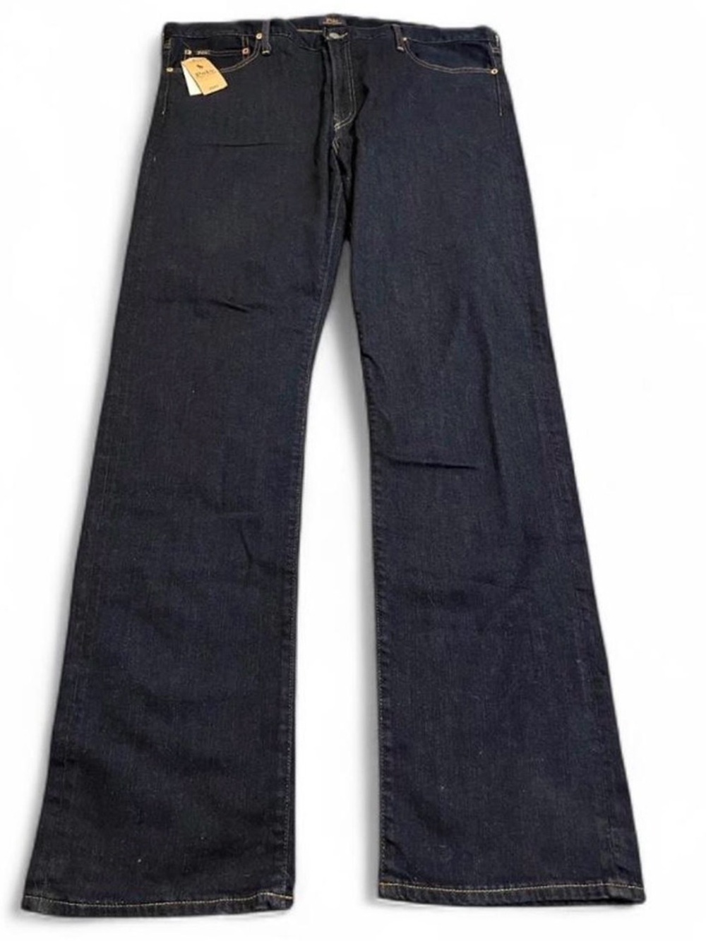 Polo Ralph Lauren Jeans Men’s 40T 36 Dark Blue Wash Hampton Relaxed Straight NWT